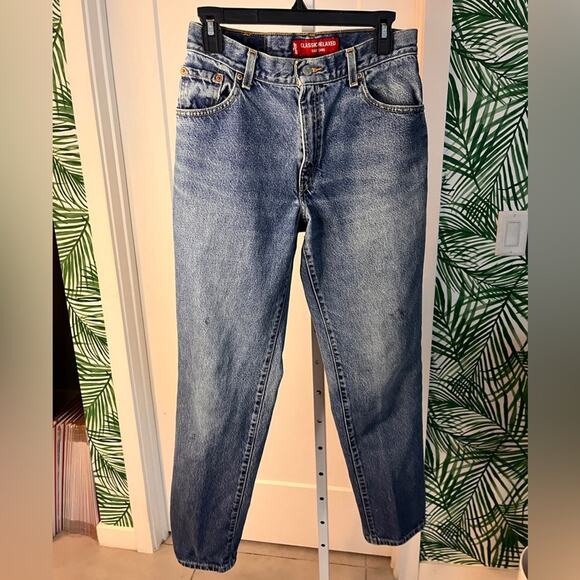 Levi’s Vintage Womens 550 Relaxed Tapered Fit Jeans Size 10 - Picture 4 of 11